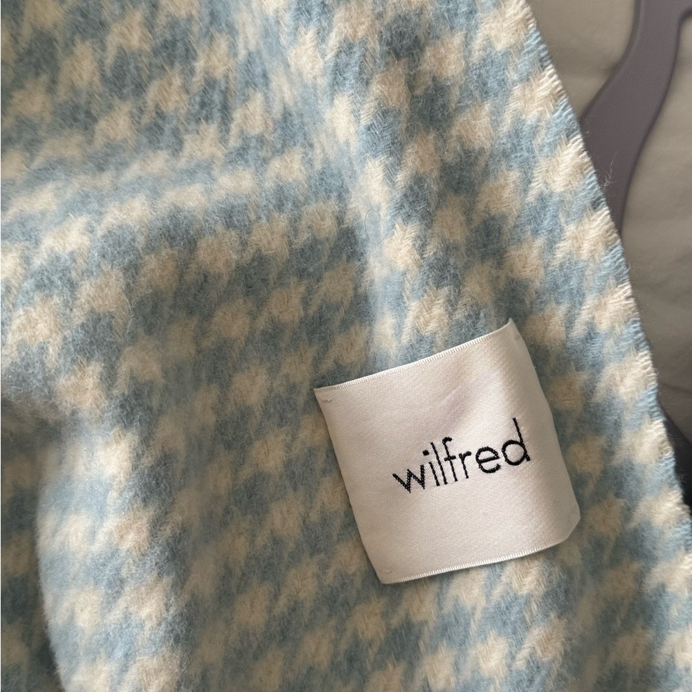 Gingham Wilfred wool scarf
